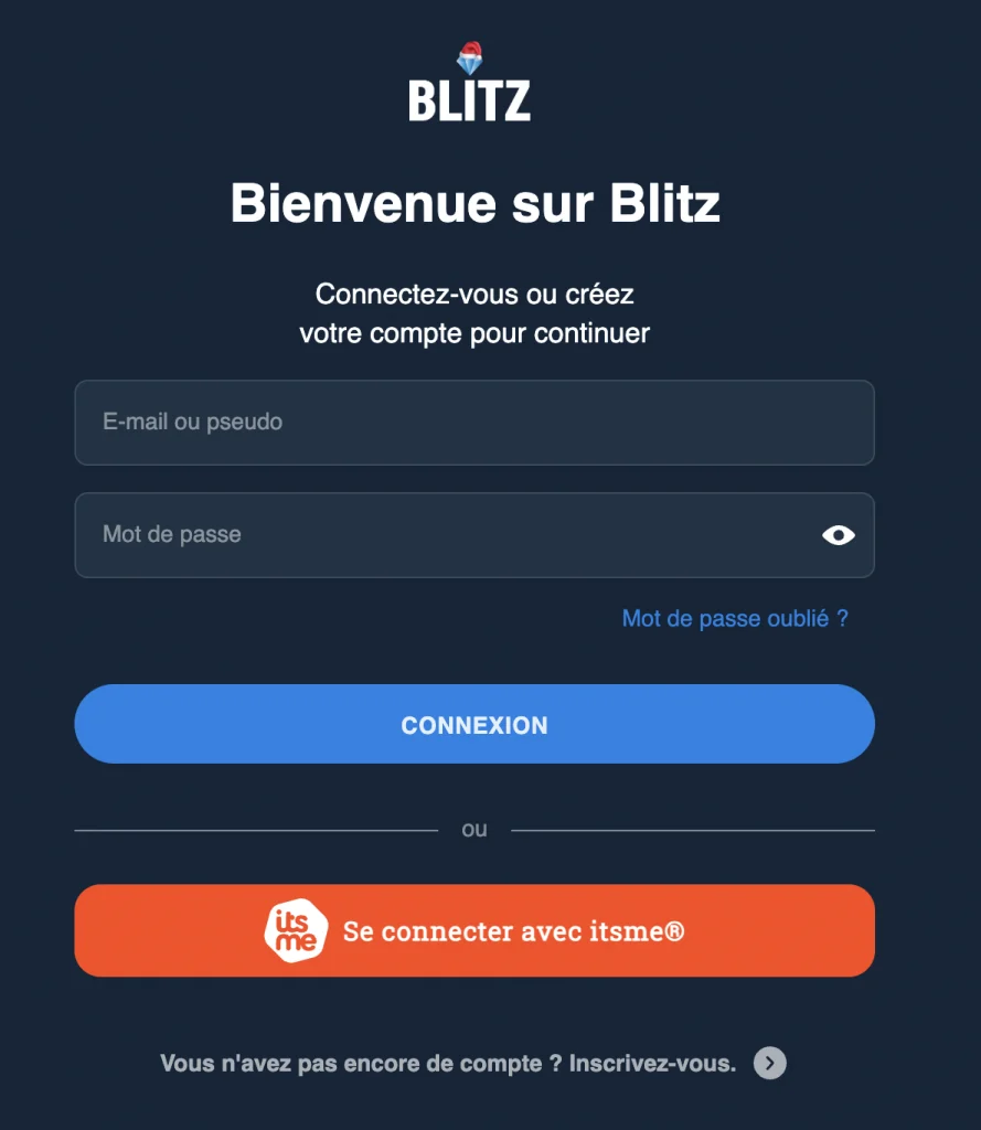 casino blitz connexion
